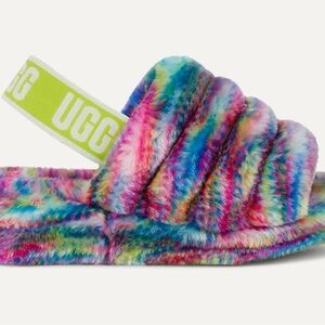 UGG Fluffy Slide Slippers